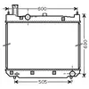 International Radiators VAN WEZEL Radiateur moteur pour TOYOTA: Hiace (Ref: 53002471)