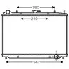 International Radiators Radiateur refroidissement moteur VAN WEZEL 37002456 - Réf. 37002456