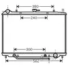 International Radiators Radiateur refroidissement moteur VAN WEZEL 37002455 - Réf. 37002455