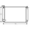 International Radiators Radiateur refroidissement moteur VAN WEZEL 53002462 - Réf. 53002462