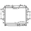 International Radiators Radiateur refroidissement moteur VAN WEZEL 53002432 - Réf. 53002432