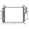 Condenseur, climatisation 82005189 International Radiators 82005189