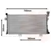 Radiateur refroidissement moteur VAN WEZEL 26002015 - Réf. 26002015