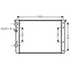 International Radiators Radiateur refroidissement moteur VAN WEZEL 58002260 - Réf. 58002260