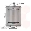 International Radiators Radiateur refroidissement moteur VAN WEZEL 53002363 - Réf. 53002363