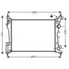 International Radiators Radiateur refroidissement moteur VAN WEZEL 37002408 - Réf. 37002408