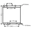 International Radiators Radiateur refroidissement moteur VAN WEZEL 40002289 - Réf. 40002289