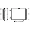International Radiators Van Wezel Condenseur Avec Bouteille Pour Citroen C2 (Org Depuis 10710)