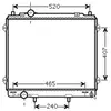 International Radiators Radiateur refroidissement moteur VAN WEZEL 82002162 - Réf. 82002162