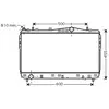 Radiateur refroidissement moteur VAN WEZEL 81002073 - Réf. 81002073
