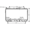 International Radiators Radiateur refroidissement moteur VAN WEZEL 81002074 - Réf. 81002074