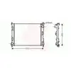 International Radiators Radiateur refroidissement moteur VAN WEZEL 43002374 - Réf. 43002374
