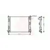 International Radiators VAN WEZEL Radiateur moteur pour RENAULT: Twingo, Wind (Ref: 43002375)