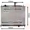 International Radiators Radiateur refroidissement moteur VAN WEZEL 82002170 - Réf. 82002170