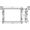 International Radiators VAN WEZEL Radiateur moteur pour HYUNDAI: i30 & KIA: Ceed (Ref: 82002179)