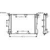 International Radiators Radiateur refroidissement moteur VAN WEZEL 43002372 - Réf. 43002372