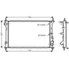 International Radiators Radiateur refroidissement moteur VAN WEZEL 18002411 - Réf. 18002411