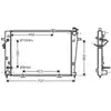 International Radiators Radiateur refroidissement moteur VAN WEZEL 82002167 - Réf. 82002167