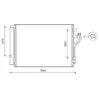 Condenseur, climatisation 82005280 International Radiators Plus 82005280