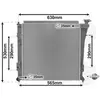 International Radiators Plus Radiateur refroidissement moteur VAN WEZEL 82002303 - Réf. 82002303