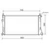 International Radiators Radiateur refroidissement moteur VAN WEZEL 27002249 - Réf. 27002249
