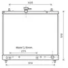 International Radiators Radiateur refroidissement moteur VAN WEZEL 11002069 - Réf. 11002069