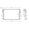 International Radiators VAN WEZEL Radiateur moteur pour VOLKSWAGEN: Transporter (Ref: 58002317)
