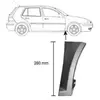 VAN WEZEL Aile pour VOLKSWAGEN: Golf, Bora (Ref: 5888156)