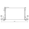 International Radiators Radiateur refroidissement moteur VAN WEZEL 43002561 - Réf. 43002561
