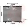 International Radiators Radiateur refroidissement moteur VAN WEZEL 52002136 - Réf. 52002136