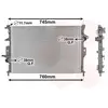 International Radiators Radiateur refroidissement moteur VAN WEZEL 59002186 - Réf. 59002186