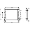 Radiateur, refroidissement du moteur 18002260 International Radiators 18002260