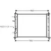 International Radiators Radiateur refroidissement moteur VAN WEZEL 17002161 - Réf. 17002161