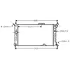 International Radiators Plus Radiateur refroidissement moteur VAN WEZEL 37002091 - Réf. 37002091