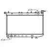 International Radiators VAN WEZEL Radiateur moteur pour NISSAN: Sunny, 100NX (Ref: 13002123)