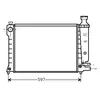 International Radiators Radiateur refroidissement moteur VAN WEZEL 09002036 - Réf. 09002036
