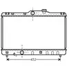 International Radiators Plus Radiateur refroidissement moteur VAN WEZEL 53002140 - Réf. 53002140