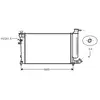 International Radiators Plus Radiateur refroidissement moteur VAN WEZEL 40002137 - Réf. 40002137