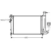 International Radiators Plus Radiateur refroidissement moteur VAN WEZEL 40002148 - Réf. 40002148
