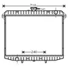 International Radiators Radiateur refroidissement moteur VAN WEZEL 13002148 - Réf. 13002148