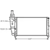 International Radiators Radiateur refroidissement moteur VAN WEZEL 17002141 - Réf. 17002141