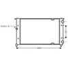 International Radiators Radiateur refroidissement moteur VAN WEZEL 49002021 - Réf. 49002021