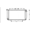 Radiateur, refroidissement du moteur 51002010 International Radiators 51002010