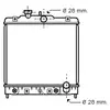 International Radiators Plus Radiateur refroidissement moteur VAN WEZEL 25002069 - Réf. 25002069