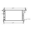 International Radiators VAN WEZEL Radiateur moteur pour OPEL: Corsa, Combo (Ref: 37002184)