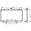 International Radiators Radiateur refroidissement moteur VAN WEZEL 13002179 - Réf. 13002179