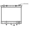 Radiateur, refroidissement du moteur 02002126 International Radiators 02002126