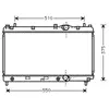 International Radiators Radiateur, refroidissement du moteur PRIX CANON, par ex. pour Chrysler