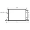 International Radiators Radiateur refroidissement moteur VAN WEZEL 58002160 - Réf. 58002160