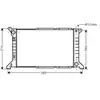International Radiators VAN WEZEL Radiateur moteur pour FORD: Transit/Tourneo (Ref: 18002204)